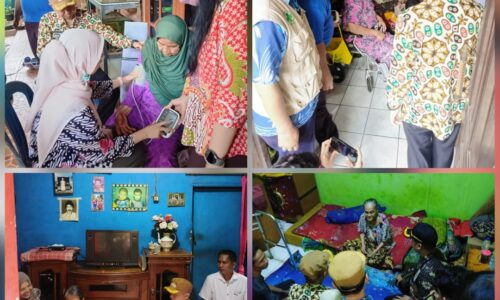 Kunjungi Warga Kurang Mampu, Lurah Kotabaru Laksanakan Pemeriksaan Kesehatan di RT 006 RW 001 5