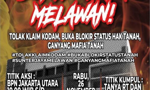 Paguyuban Sunter Jaya Tuntut Penghapusan Blokir Tanah: Minta Kepastian Hukum Berdasarkan UU Pertanahan 5