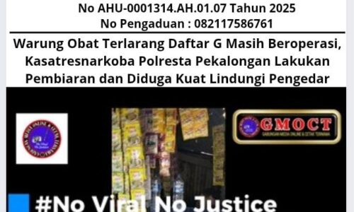 Warung Obat Terlarang Daftar G Masih Beroperasi, Kasatresnarkoba Polresta Pekalongan Lakukan Pembiaran dan Diduga Kuat Lindungi Pengedar 2