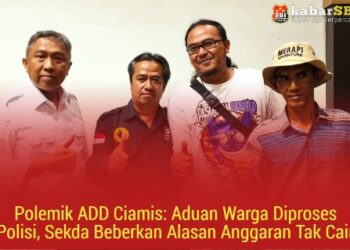 Polemik ADD Ciamis: Aduan Warga Diproses Polisi, Sekda Beberkan Alasan Anggaran Tak Cair 16
