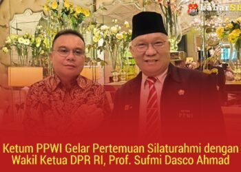 Ketum PPWI Gelar Pertemuan Silaturahmi dengan Wakil Ketua DPR RI, Prof. Sufmi Dasco Ahmad 16