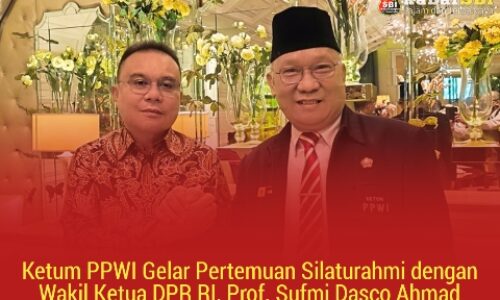 Ketum PPWI Gelar Pertemuan Silaturahmi dengan Wakil Ketua DPR RI, Prof. Sufmi Dasco Ahmad 5