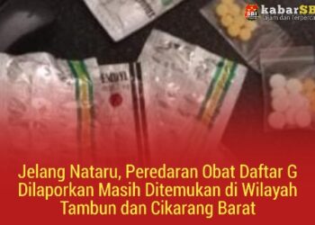 Jelang Nataru, Peredaran Obat Daftar G Dilaporkan Masih Ditemukan di Wilayah Tambun dan Cikarang Barat 18