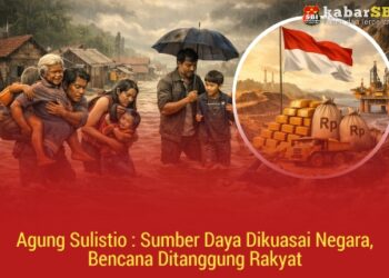 Agung Sulistio : Sumber Daya Dikuasai Negara, Bencana Ditanggung Rakyat 1