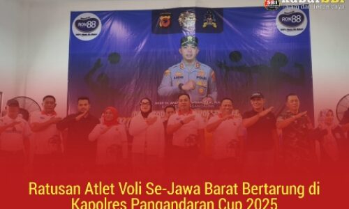 Ratusan Atlet Voli Se-Jawa Barat Bertarung di Kapolres Pangandaran Cup 2025 3