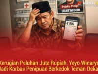 Kerugian Puluhan Juta Rupiah, Yoyo Winaryo Jadi Korban Penipuan Berkedok Teman Dekat 28
