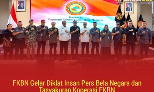 FKBN Gelar Diklat Insan Pers Bela Negara dan Tasyakuran Koperasi FKBN 3