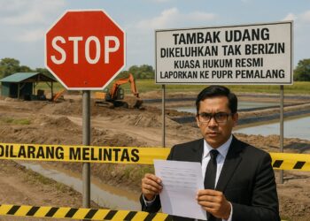 Tambak Udang Dikeluhkan Tak Berizin, Kuasa Hukum Resmi Laporkan ke PUPR Pemalang 18