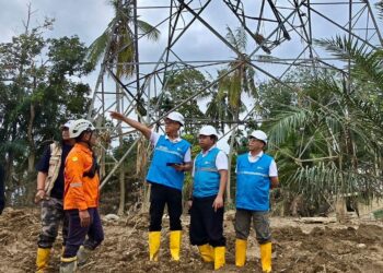 Pulihkan Kelistrikan Aceh: PLN Kerja Keras Perbaiki Jalur Listrik Langsa - Pangkalan Brandan 1