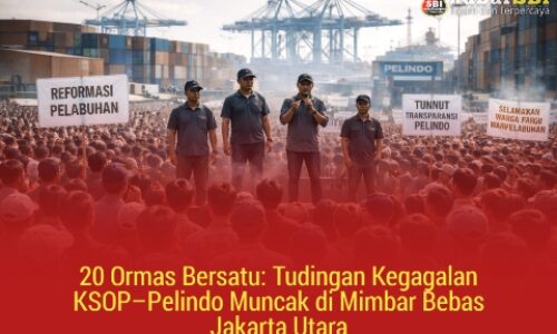20 Ormas Bersatu: Tudingan Kegagalan KSOP–Pelindo Muncak di Mimbar Bebas Jakarta Utara 3