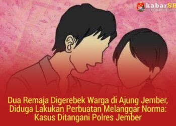 Dua Remaja Digerebek Warga di Ajung Jember, Diduga Lakukan Perbuatan Melanggar Norma: Kasus Ditangani Polres Jember 19