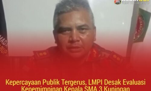 Kepercayaan Publik Tergerus, LMPI Desak Evaluasi Kepemimpinan Kepala SMA 3 Kuningan 3