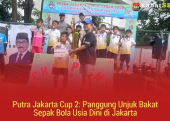 Putra Jakarta Cup 2: Panggung Unjuk Bakat Sepak Bola Usia Dini di Jakarta 1