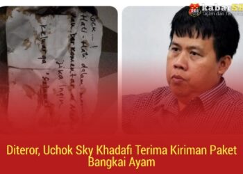 Diteror, Uchok Sky Khadafi Terima Kiriman Paket Bangkai Ayam 16