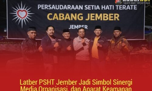 Latber PSHT Jember Jadi Simbol Sinergi Media,Organisasi, dan Aparat Keamanan 2