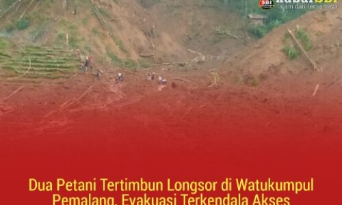 Dua Petani Tertimbun Longsor di Watukumpul Pemalang, Evakuasi Terkendala Akses 6