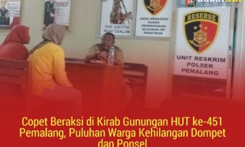Copet Beraksi di Kirab Gunungan HUT ke-451 Pemalang, Puluhan Warga Kehilangan Dompet dan Ponsel 2