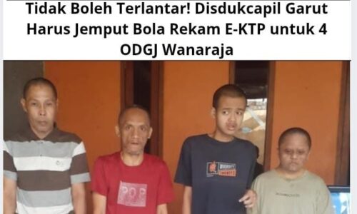 Tidak Boleh Terlantar! Disdukcapil Garut Harus Jemput Bola Rekam E-KTP untuk 4 ODGJ Wanaraja 4