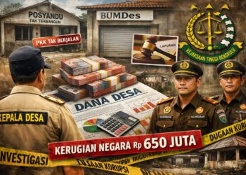 Kepala Desa Benteng Harapan Dilaporkan ke Kejati Bengkulu, Dana Desa Ratusan Juta Diduga Fiktif dan Mark Up 16