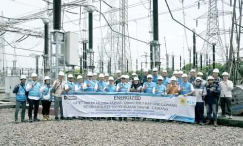 PLN Terus Perkuat Jalur Listrik Utama Jakarta melalui Energize GITET 500 kV Muara Tawar – Cawang 2