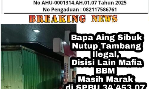 Bapa Aing Sibuk Nutup Tambang Ilegal, Disisi Lain Mafia BBM Masih Marak di SPBU 34.453.07 Cimanggung Sumedang 3