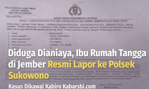 Diduga Dianiaya Saat Datangi Rumah Terlapor, Ibu Rumah Tangga di Jember Tempuh Jalur Hukum, Kasus Dikawal Kabiro Kabarsbi.com 5