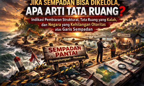 Jika Sempadan Bisa Dikelola, Apa Arti Tata Ruang ? Ketika Garis Lindung Memudar dan Otoritas Negara Dipertanyakan di Pesisir Pemalang 3