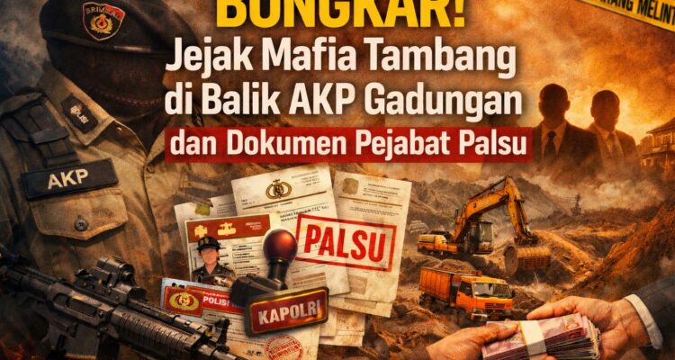 BONGKAR! Jejak Mafia Tambang di Balik AKP Gadungan dan Dokumen Pejabat Palsu 2