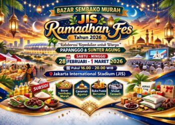 Bazar Sembako Murah JIS Ramadhan Fes 2026: Wujud Kepedulian dan Kolaborasi untuk Warga Papanggo dan Sunter Agung 18