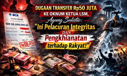 MELEDAK! Dugaan Transfer Rp50 Juta Seret Oknum Ketua LSM, Skandal Air Kuningan Terbuka! 8