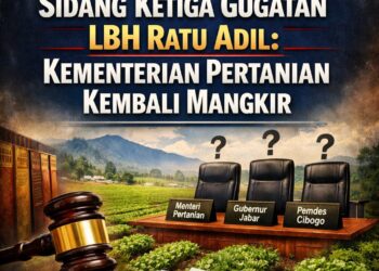 Sidang Ketiga Gugatan LBH Ratu Adil: Kementerian Pertanian Kembali Mangkir, Potensi Putusan Verstek Menguat 16