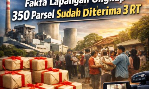 VIRAL! Video Tuduh PLTU Karang Kandri Abaikan Warga Jalan Pisang Gegerkan Publik, Fakta Lapangan Ungkap 350 Parsel Sudah Diterima 3 RT 3
