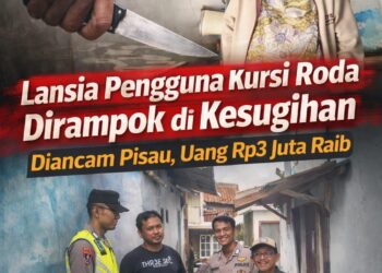 Perampokan Bersenjata di Kesugihan: Lansia Pengguna Kursi Roda Diancam Pisau, Uang Rp3 Juta Raib 18
