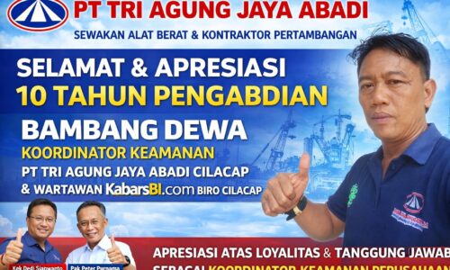 10 Tahun Mengabdi, Bambang Dewa Jadi Pilar Keamanan PT Tri Agung Jaya Abadi di Cilacap 2