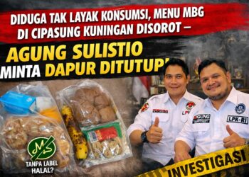 Diduga Tak Layak Konsumsi, Menu MBG di Cipasung Kuningan Disorot, Agung Sulistio Minta Dapur Ditutup 19