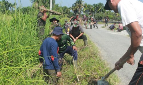 Sehari Jelang Penutupan, TMMD ke-127 Kodim 0116/Nagan Raya Rampungkan Jalan dan Sasaran Pembangunan 3
