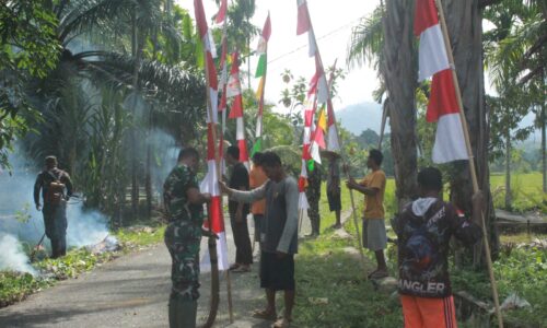 Mentari Pagi Mengawali Apel Satgas TMMD Ke-127 Kodim 0116/Nagan Raya 2