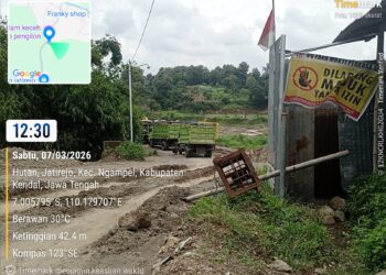 Fasilitas Publik Hancur, Diduga Gegara Tambang Milik 'F' di Ngampel, Pemerintah Kendal Kurang Tegas 17