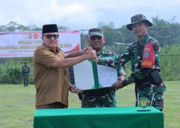 TMMD ke-127 Kodim 0116/Nagan Raya Resmi Ditutup, Jalan Baru dan Harapan Tumbuh di Desa 19