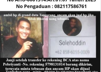 Modus “Menemukan Ponsel” Berujung Permintaan Transfer, Korban Mengaku Diancam 20