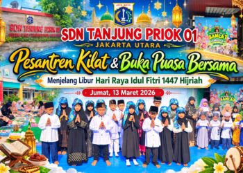 Pesantren Kilat dan Marawis Meriahkan Hari Terakhir Sekolah, SDN Tanjung Priok 01 Tutup Kegiatan dengan Buka Puasa Bersama 19