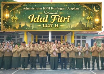 Administratur dan Jajaran KPH Kuningan Sampaikan Ucapan Selamat Idul Fitri 1447 H 19