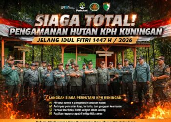 SIAGA TOTAL! Perhutani KPH Kuningan Perketat Pengamanan Hutan Jelang Idul Fitri 1447 H 1