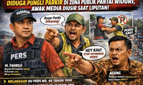 Diduga Pungli Parkir di Zona Publik Pantai Widuri, Awak Media Diusir Saat Liputan 3