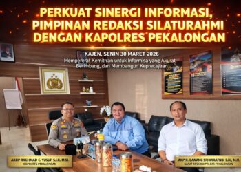Perkuat Sinergi Informasi, Pimpinan Redaksi Silaturahmi dengan Kapolres Pekalongan 16
