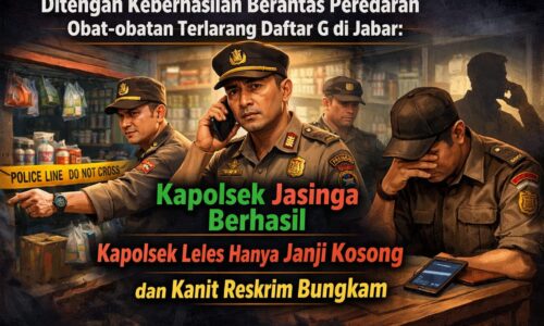 Ditengah Keberhasilan Berantas Peredaran Obat-obatan Terlarang Daftar G di Jabar: Kapolsek Jasinga Berhasil, Kapolsek Leles Hanya Janji Kosong dan Kanit Reskrim Bungkam 5