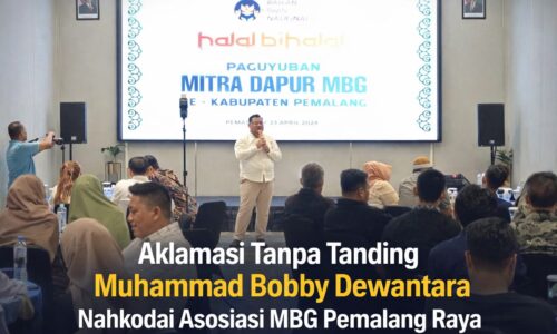 Aklamasi Tanpa Tanding, Muhammad Bobby Dewantara Nahkodai Asosiasi MBG Pemalang Raya 5
