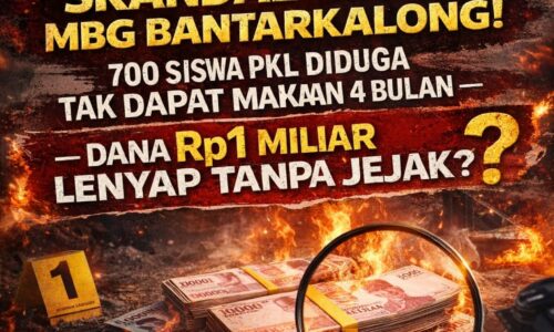 Skandal Besar MBG Bantarkalong! 700 Siswa PKL Diduga Tak Dapat Makan 4 Bulan — Dana Rp1 Miliar Lenyap Tanpa Jejak ? 3