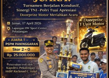 Ambokembang Cup 1 Tahun 2026 Sukses Digelar Kondusif, PSPM Paninggaran Raih Gelar Juara – Sinergi TNI-Polri Tuai Apresiasi 17