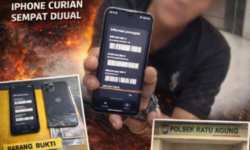Kepergok Beraksi Lagi! Pelaku Curat Kafe Pantai Panjang Dibekuk, iPhone Curian Sempat Dijual 10